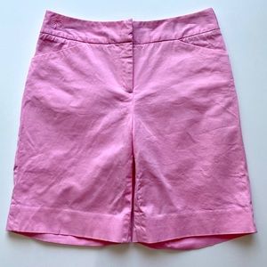 LILLY PULITZER Pink Bermuda shorts 18” long